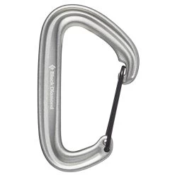 Black Diamond - Litewire Carabiner - Snapgate Carabiner -rock-climb black diamond litewire carabiner snapgate carabiner 2