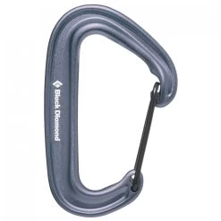 Black Diamond - Miniwire Carabiner - Snapgate Carabiner -rock-climb black diamond miniwire carabiner snapgate carabiner 2