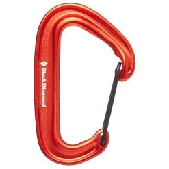 Black Diamond - Miniwire Carabiner - Snapgate Carabiner -rock-climb black diamond miniwire carabiner snapgate carabiner 3