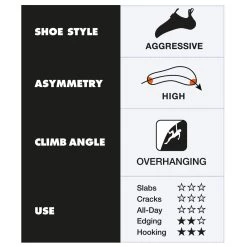 Black Diamond - Shadow Climbing Shoes - Climbing Shoes -rock-climb black diamond shadow climbing shoes climbing shoes detail 5