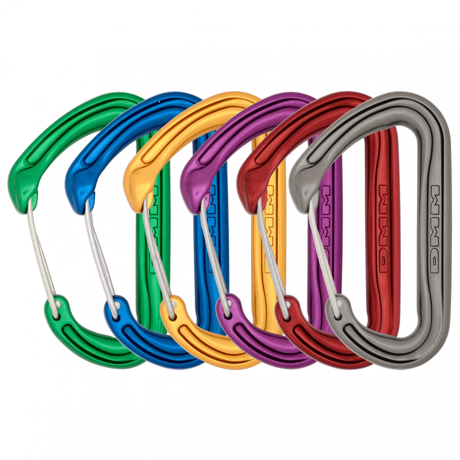 DMM - Chimera Colour 6 Pack - Snapgate Carabiner 1 DMM - Chimera Colour 6 Pack - Snapgate Carabiner