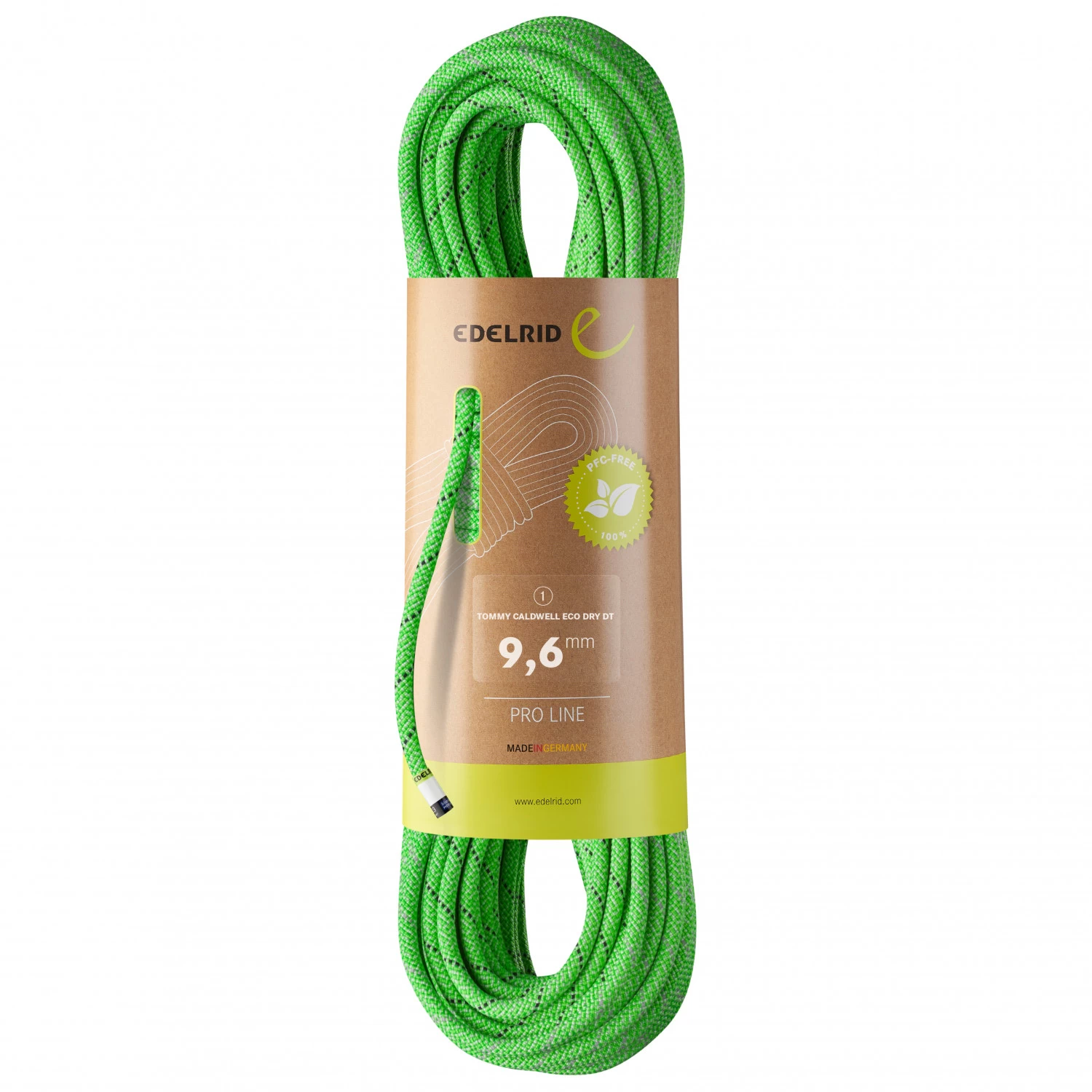 Edelrid - Tommy Caldwell Eco Dry DT 9,6 - Single Rope 2 Edelrid - Tommy Caldwell Eco Dry DT 9,6 - Single Rope - Image 2