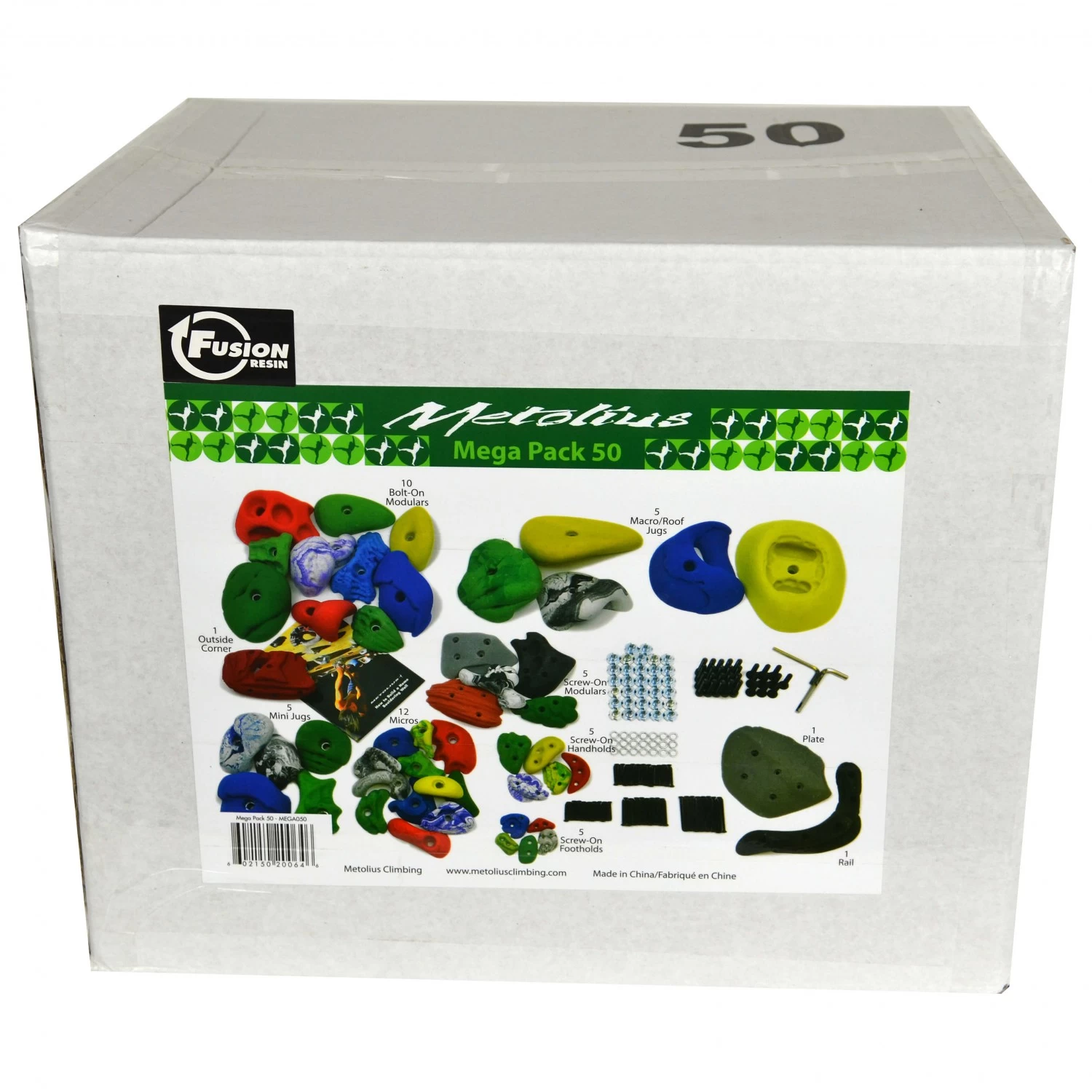 Metolius - Mega Pack 50 - Climbing Holds 1 Metolius - Mega Pack 50 - Climbing Holds